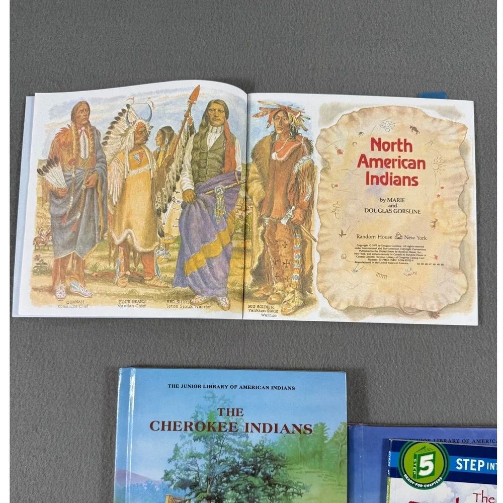 Native American History Kids Book Lot | Trail‎ of Tears | Cherokee | Shoshone